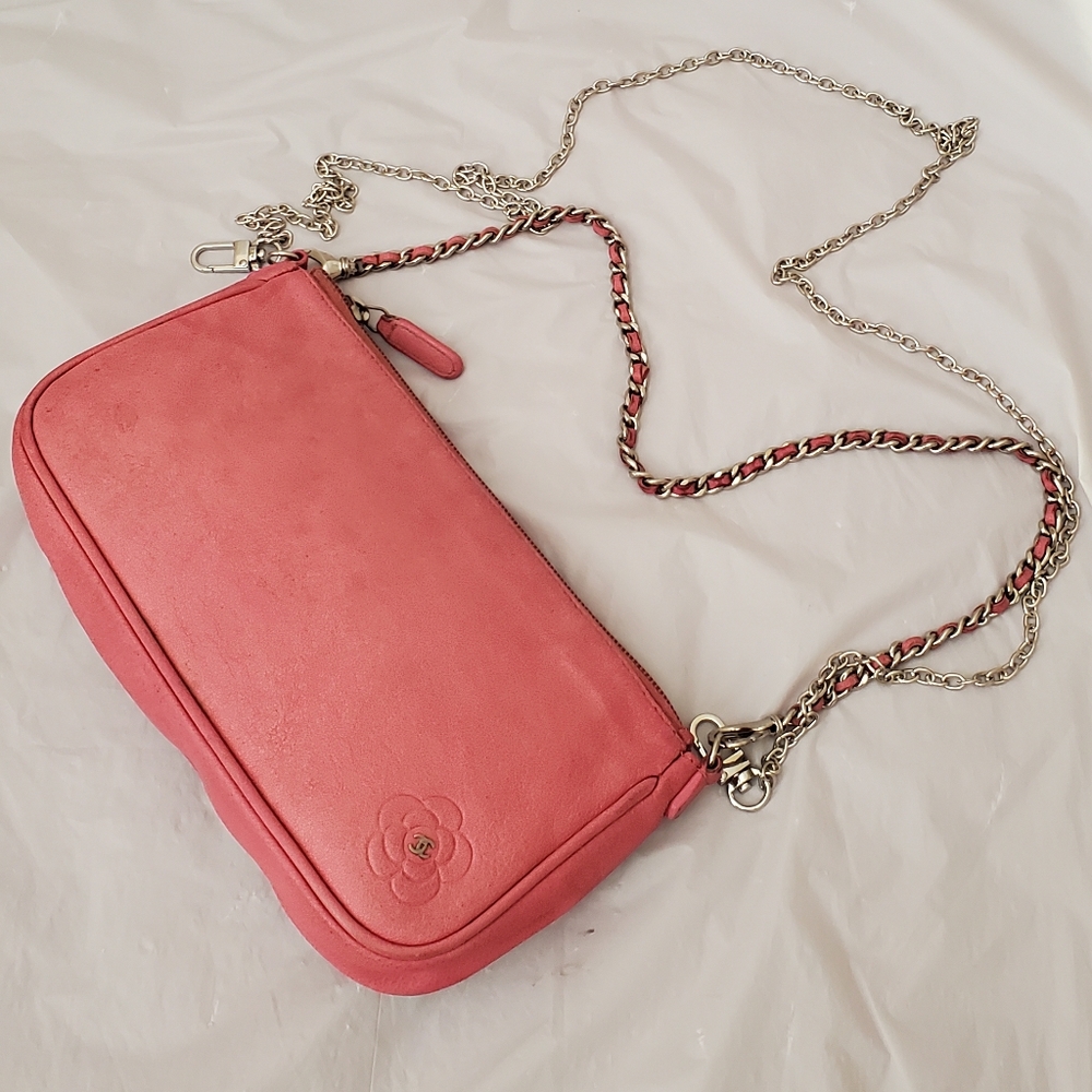 Authentic Chanel pochette shoulder bag